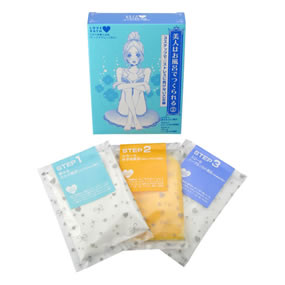 乙女の美 入浴剤 3ステップで☆ストレスに負けない乙女編
