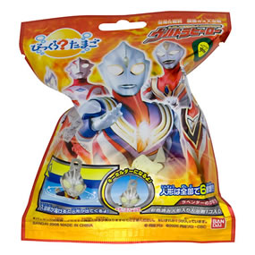 入浴剤 マスコット入発泡入浴玉 浴玩 ウルトラヒーロー
