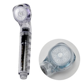 未使用　シャワーヘッド　FRION フリオン セラミック　ホワイト　FR-014 バスグッズ >> シャワーヘッド >> JSKフリオン（FR-014）