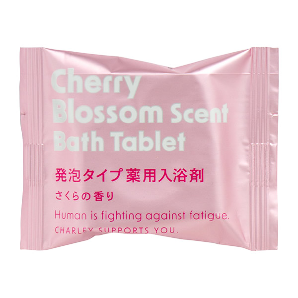 発泡タイプ薬用入浴剤 アワアワ さくら