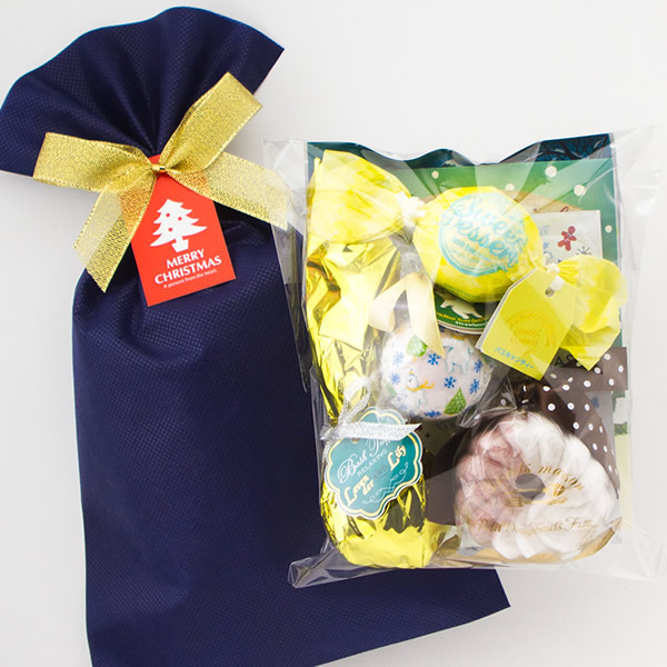 入浴剤プチギフト 1000円 不織袋ラッピング付 スイーツバスギフト